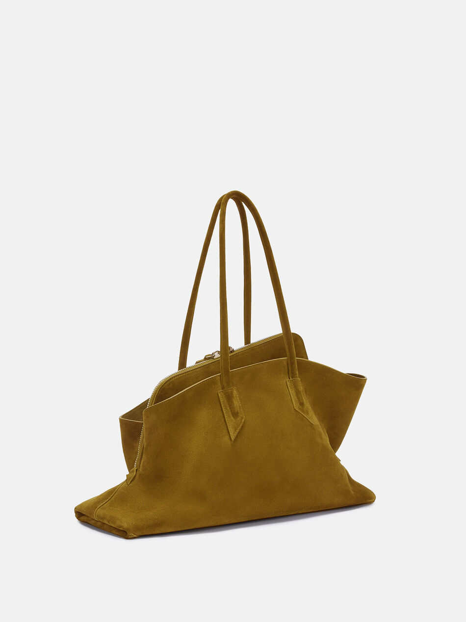 THE ATTICO ''La Passeggiata Medium'' khaki top handle Khaki 250WAH00054LBT007AA853