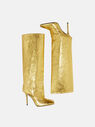 THE ATTICO ''Sienna'' gold boot GOLD 236WS507L070022