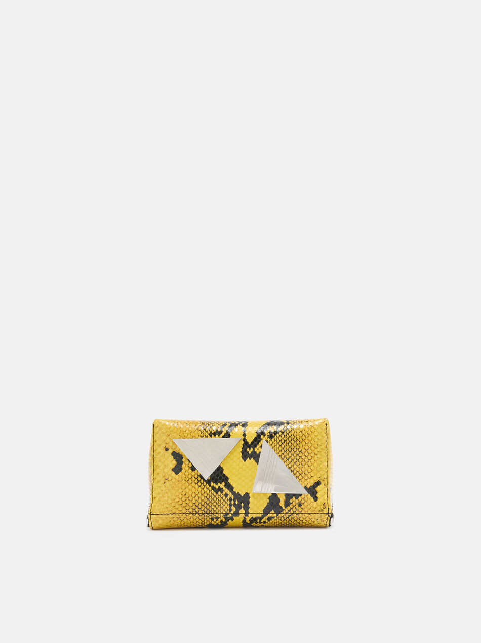 THE ATTICO ''Friday'' yellow and black mini bag YELLOW/BLACK 260WAH00002LBT003PR227