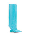 THE ATTICO ''Cheope'' turquoise tube boot TURQUOISE 236WS626L019014
