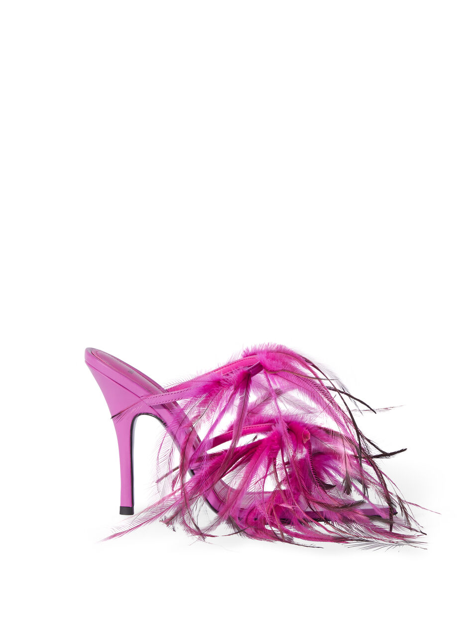 THE ATTICO ''Judy'' sandal mismatched fuschia FUCHSIA 246WS804L001F008