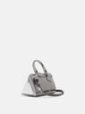 THE ATTICO ''Friday'' silver mini handbag SILVER 236WAH02PU02002