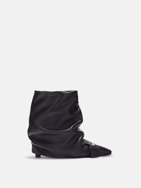 Juno black and grey ankle boot for Women THE ATTICO