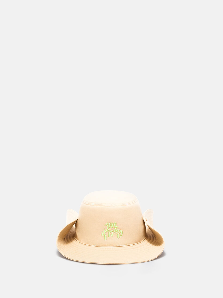 THE ATTICO Faded ecru cap Fade ecru 260WAC00045CCC136BO879