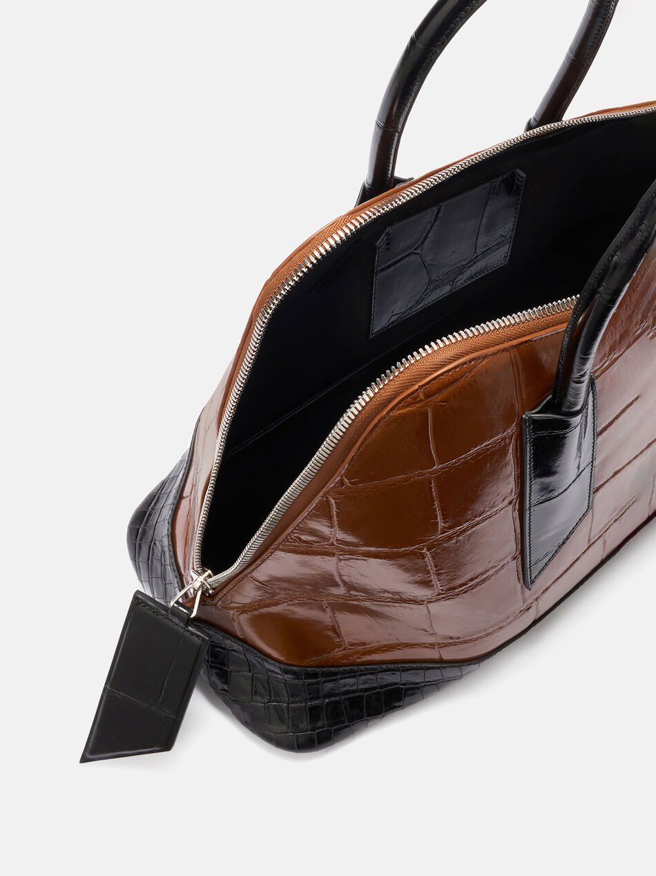 THE ATTICO ''La Sant Ambroeus'' top handle Shaded brown 260WAH00064LBT154PR490