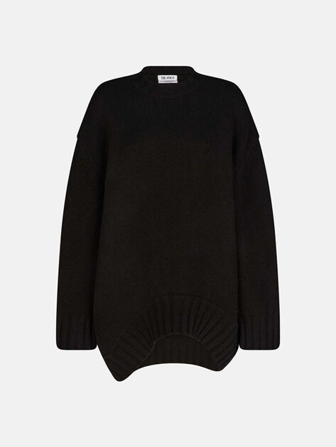 THE ATTICO Black sweater BLACK 248WCA360KW046100