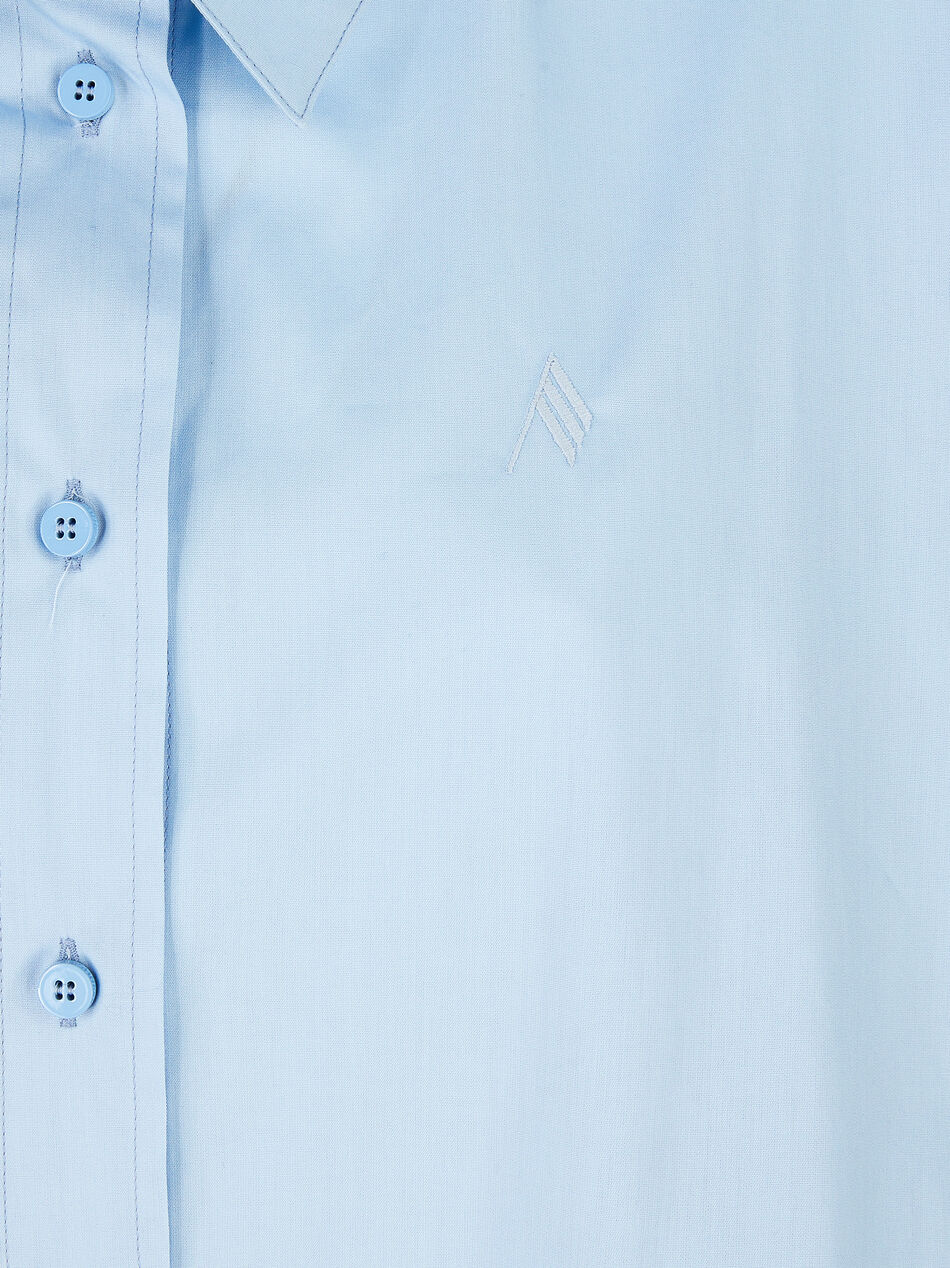 THE ATTICO ''Diana'' dusty blue shirt Dusty blue 236WCH04C069263