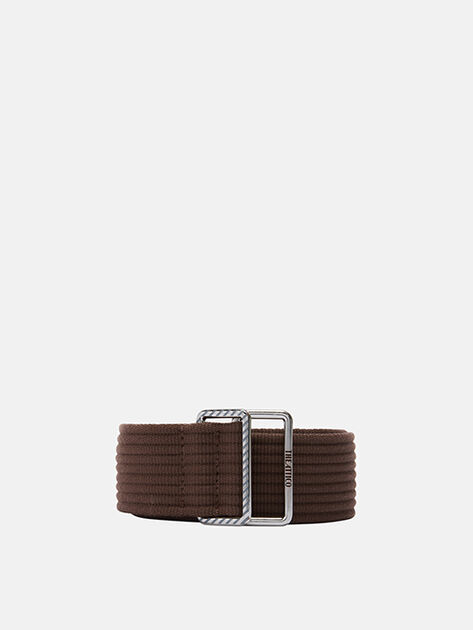 THE ATTICO Dark brown belt DARK BROWN 260WKE00030RIB005AA204