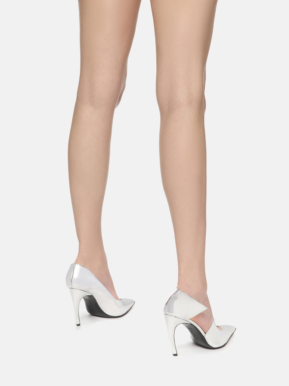 THE ATTICO ''Mia'' pump silver SILVER 251WSH00877EEE105AA002