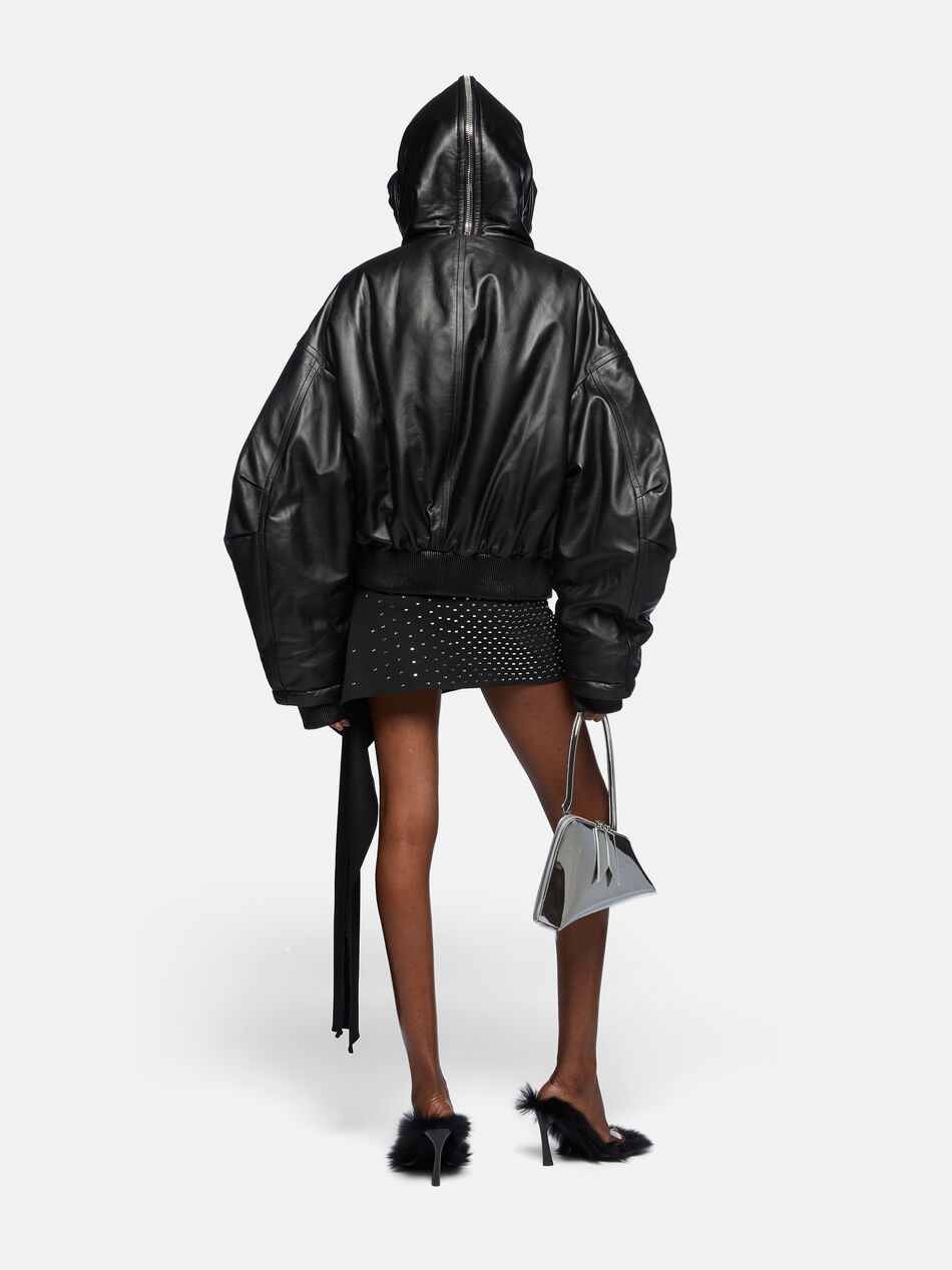 THE ATTICO Black bomber BLACK 247WCB62L054100