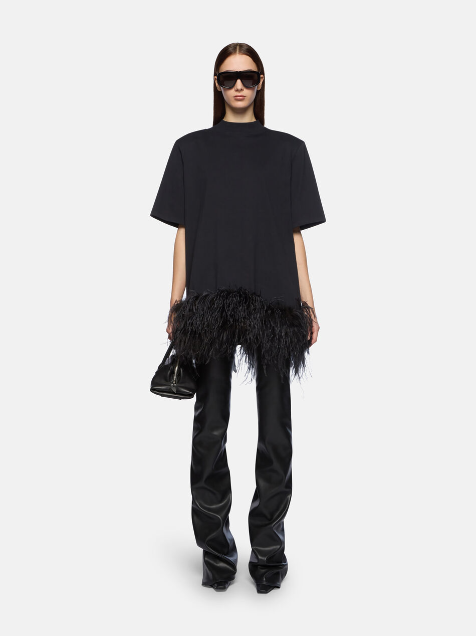 THE ATTICO Black mini dress Black 260WCA00469JJJ025MU100