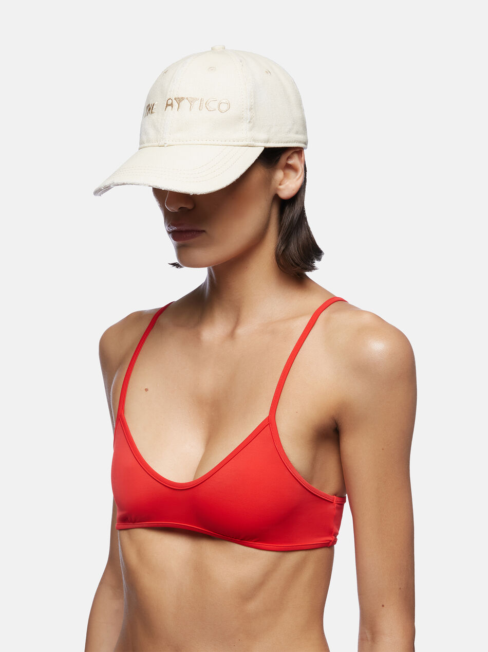 THE ATTICO Ivory cap Ivory 250WAC00037CCC107MA507