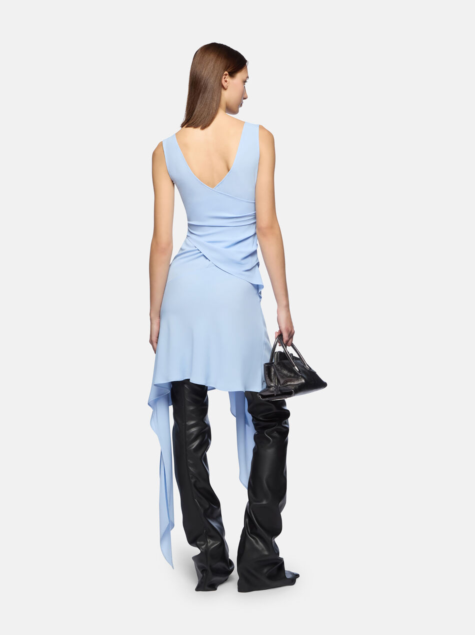 THE ATTICO Baby blue mini dress BABY BLUE 260WCA00459AAS001AA135