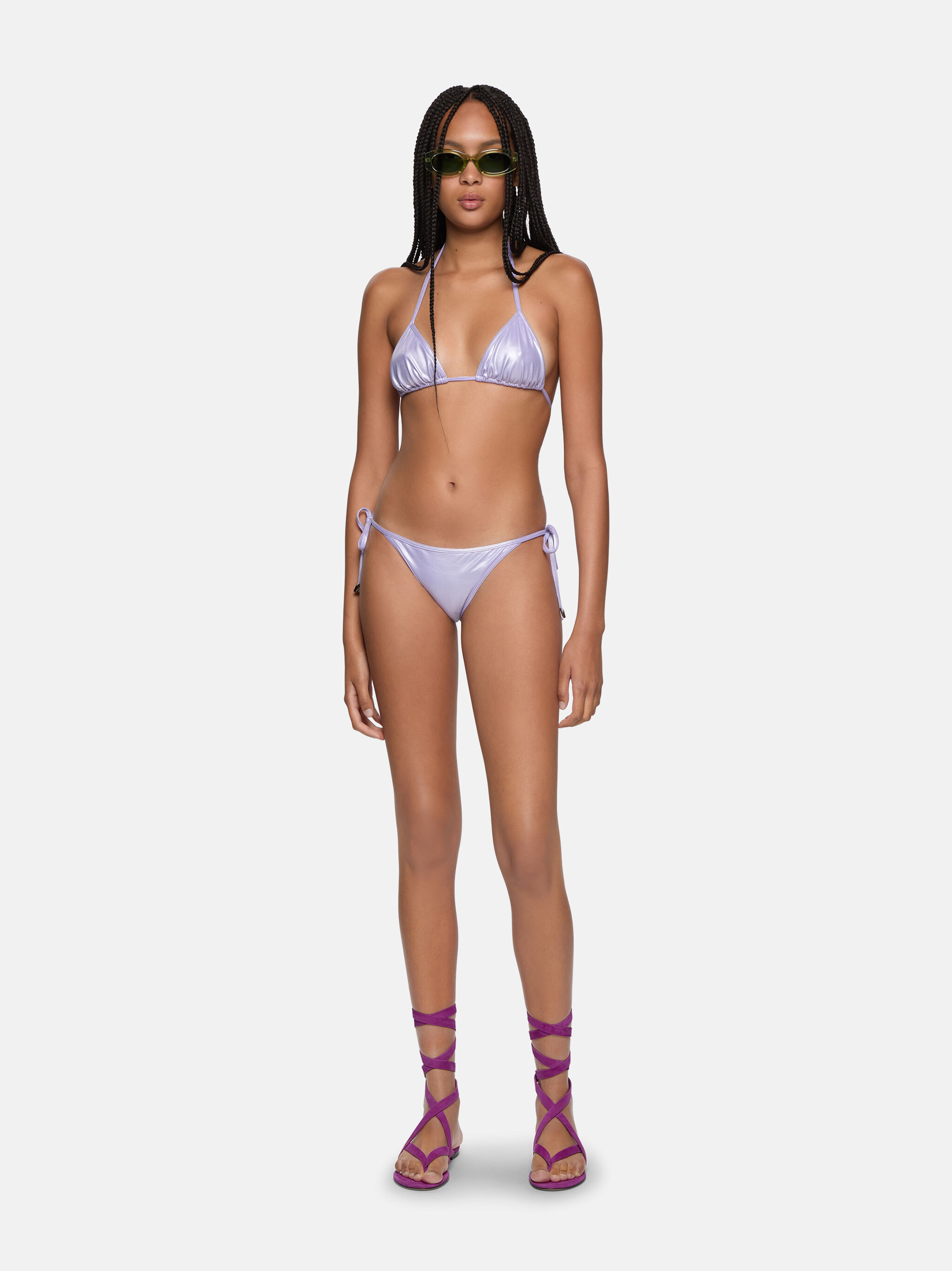 Lavender bikini for Women | THE ATTICO®