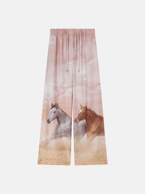 THE ATTICO Pink shades long pant Pink shades 251WCP00258SSS022PR423