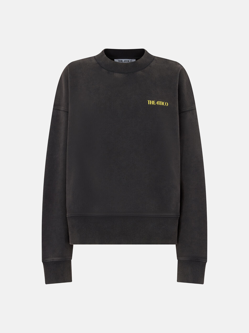 THE ATTICO The Attico x Highsnobiety faded black sweatshirt Faded black SPEWCF00012JJF003AA615