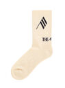 THE ATTICO Sahara bicolor sponge short socks  212WAK01C030199