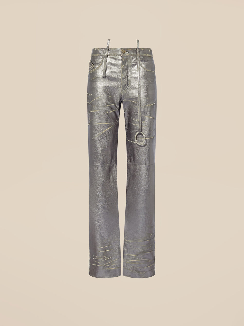 THE ATTICO Pantaloni lunghi silver SILVER 246WCP158L094D002