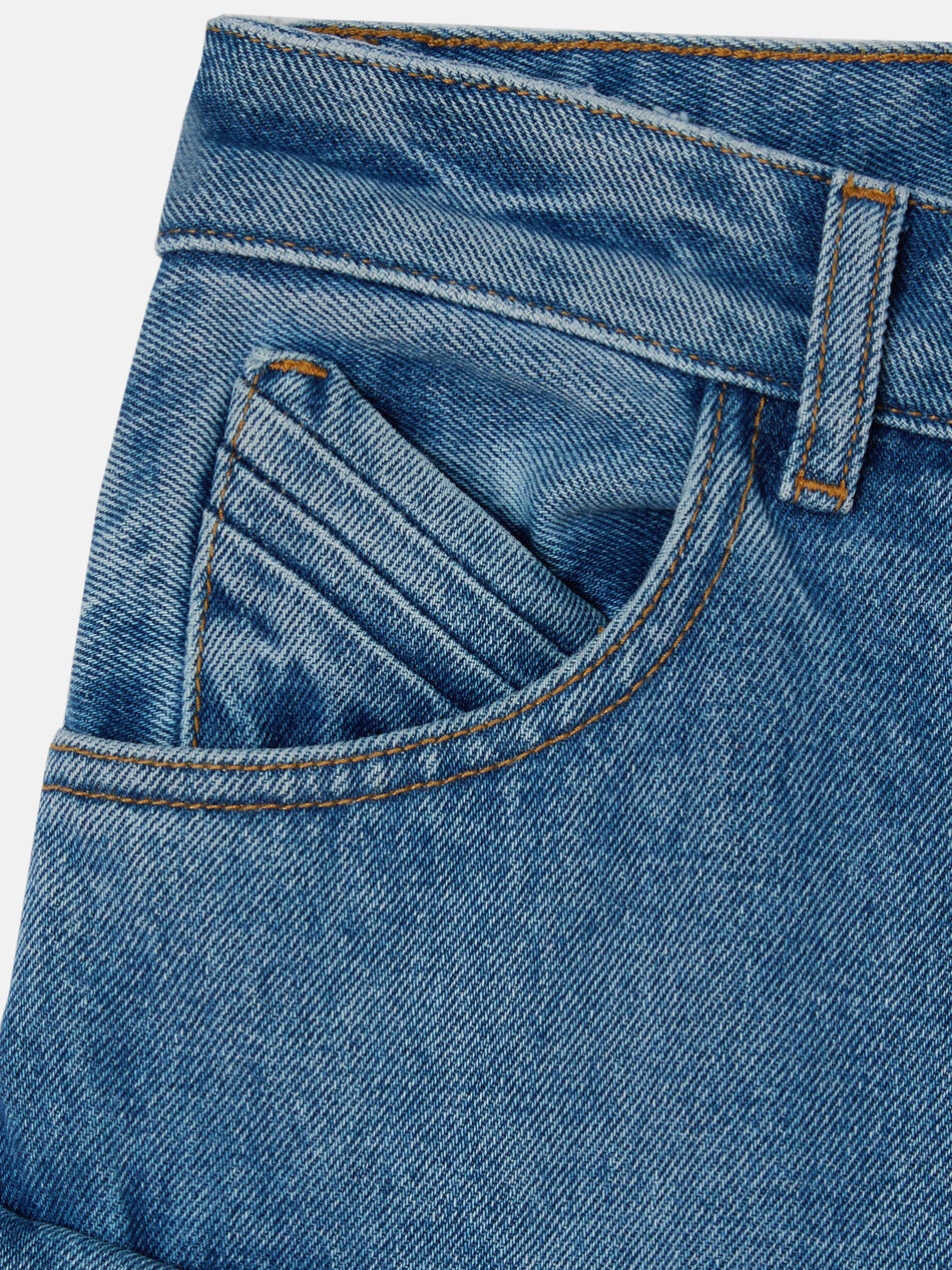 THE ATTICO ''Fern'' washed blue long pants Washed blue 241WCP84D082676