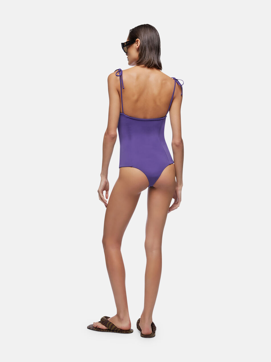 THE ATTICO Purple one piece PURPLE 250WBA00003PAA094AA035