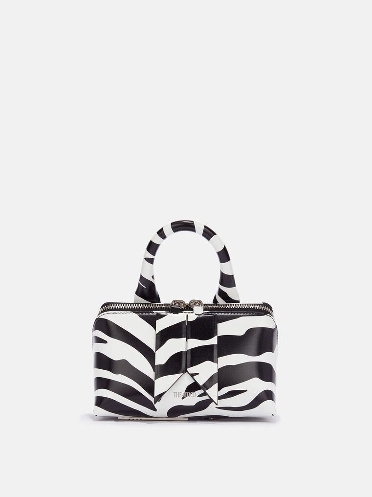 ATTICO MINI BAG ''FRIDAY'' WHITE E BLACK