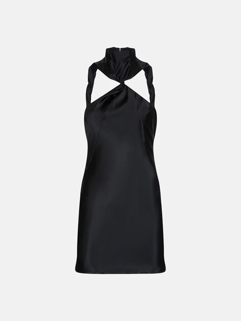 THE ATTICO Black mini dress Black 250WCA00421VVV102AA100