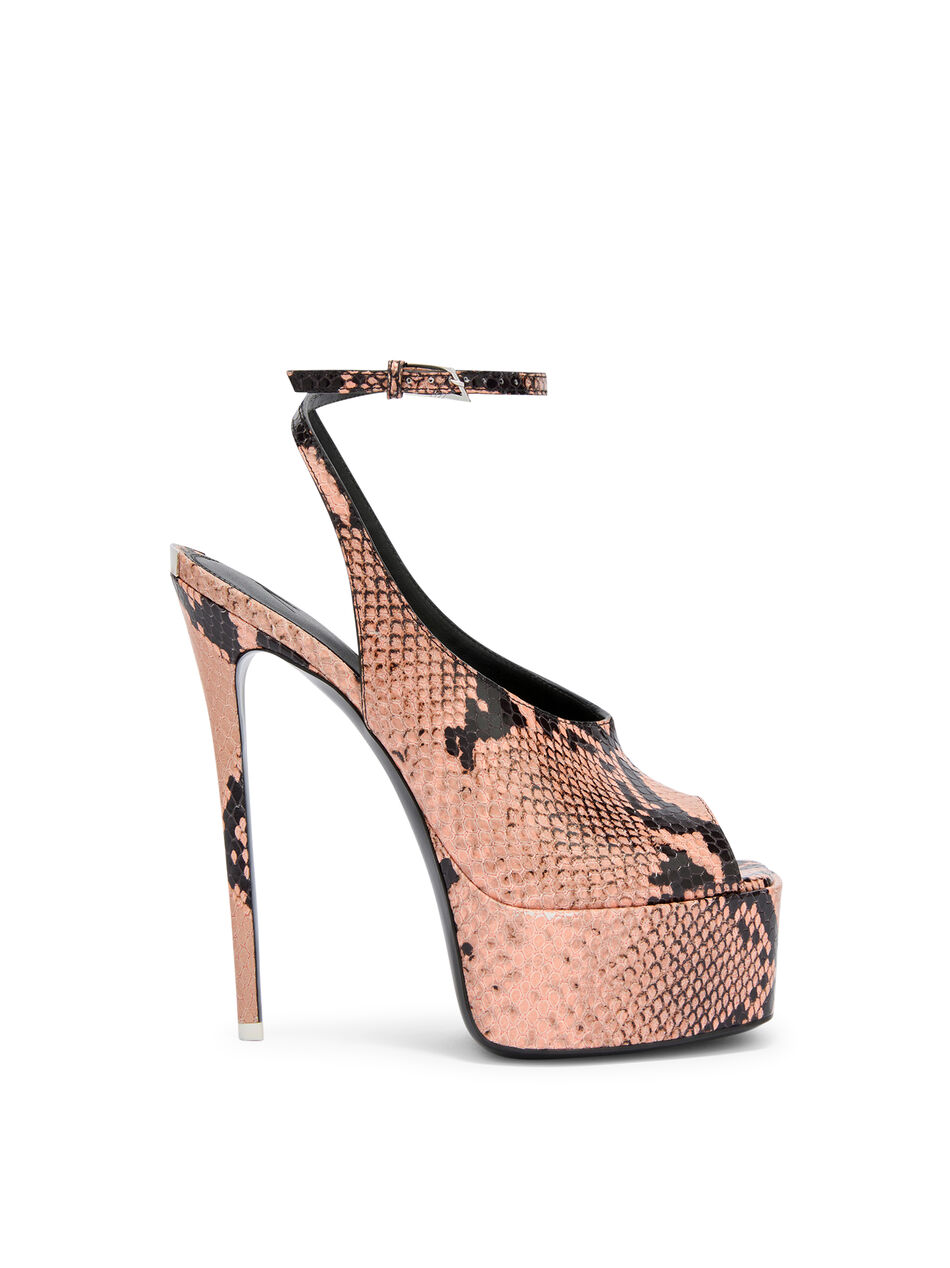 THE ATTICO ''Ornella'' pink sandal Rosewood 260WSH00911LBT003PR653
