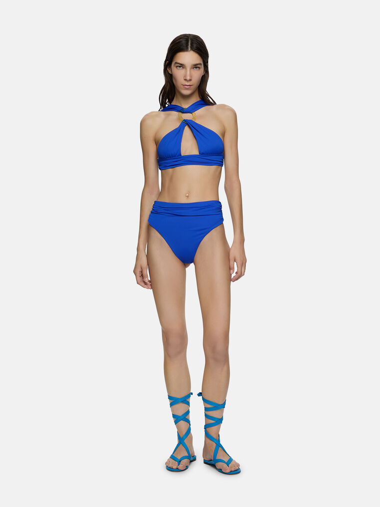 Shop Attico Blue Bikini