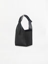 THE ATTICO "6PM" black shoulder bag  221WAH09L019100