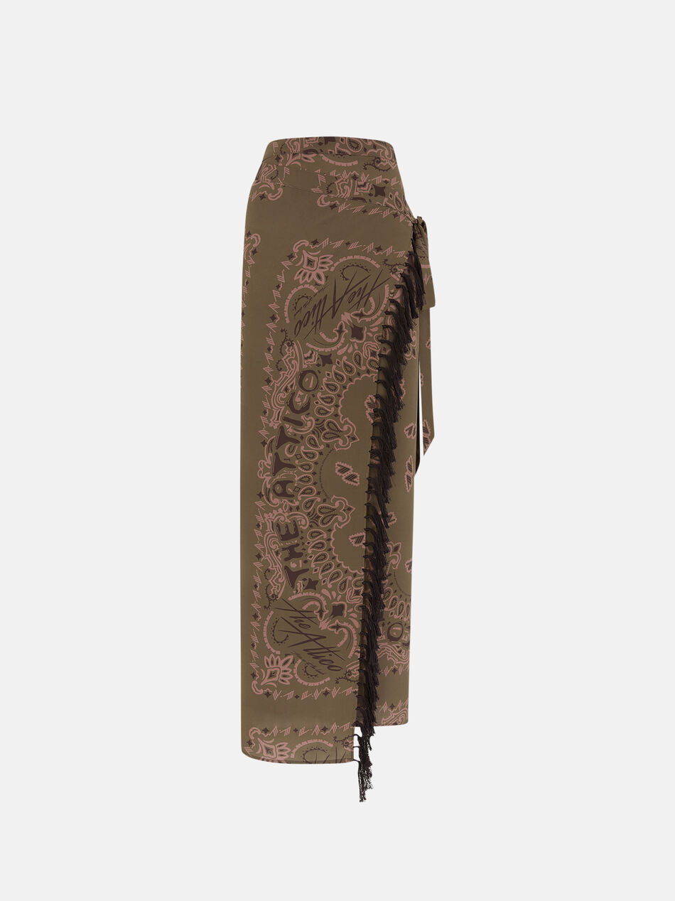 THE ATTICO Military green pareo Military green 250WCR00140VVV091PR828