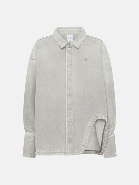 THE ATTICO ''Diana'' shirt jacket vintage grey Vintage grey 247WCB68D089733