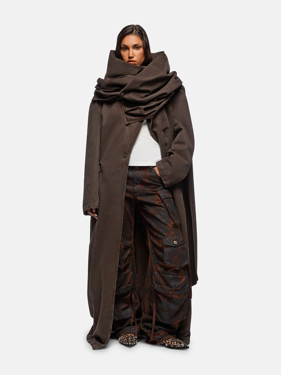 THE ATTICO "Fern" Grey and rust long pant Grey/rust SPEWCP180C106829