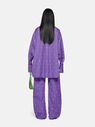 THE ATTICO ''Diana'' purple and light green shirt Purple/light green 236WCH04C069R502