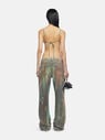 THE ATTICO "Panya" camouflage long pants CAMOUFLAGE 238WCP119D065T509