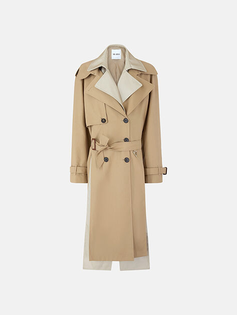THE ATTICO Beige trench BEIGE 260WCC00091PLC003AA198