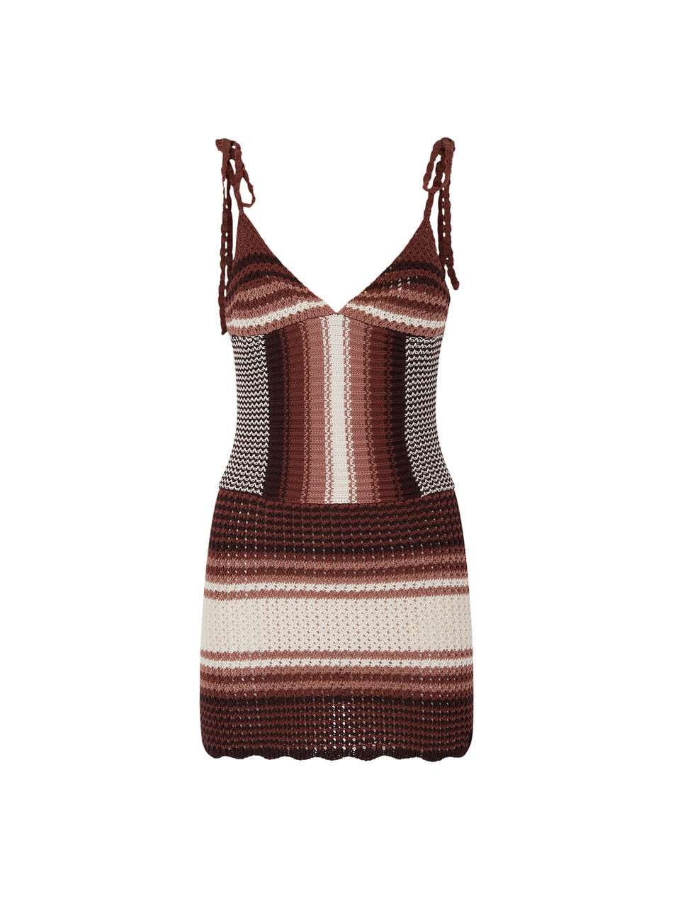 THE ATTICO Pink shades mini dress Pink shades 250WCA00417CCC105AA423