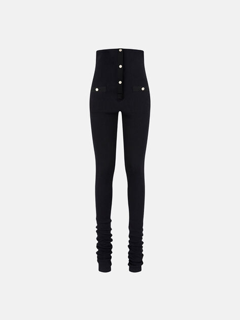 THE ATTICO Black long pant Black 260WCP00261JJJ073AA100