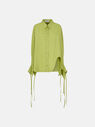 THE ATTICO ''Gwen'' pistache shirt  227WCH01C052040