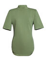 THE ATTICO "Tessa"olivine t-shirt  212WCT49C029145