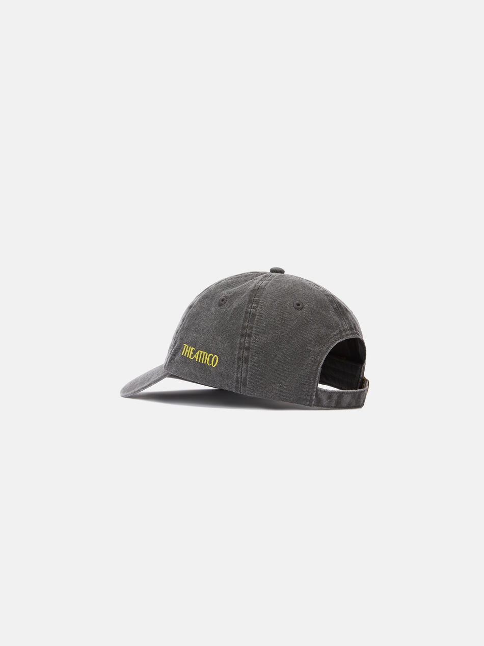 THE ATTICO The Attico x Highsnobiety faded black cap Faded black SPEWCAC00037CCC122RA615