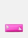 THE ATTICO ''8.30PM'' hot pink oversized clutch  227WAH01V007008