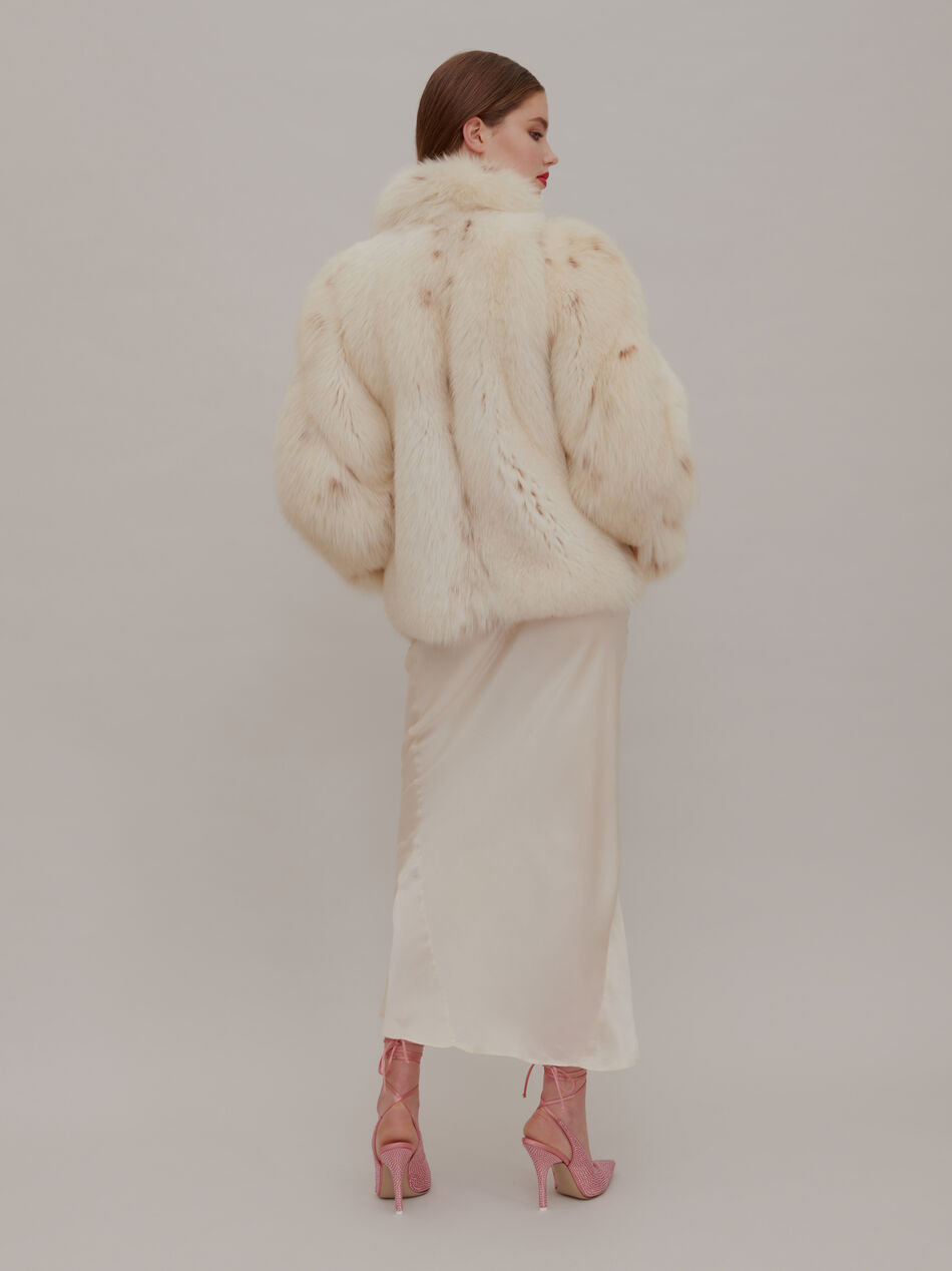 The Attico "Call Me Back" upcycled jacket ICE 202WCX05F001042