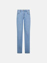 THE ATTICO ''Boyfriend''  light blue long pants  231WCP73D049176
