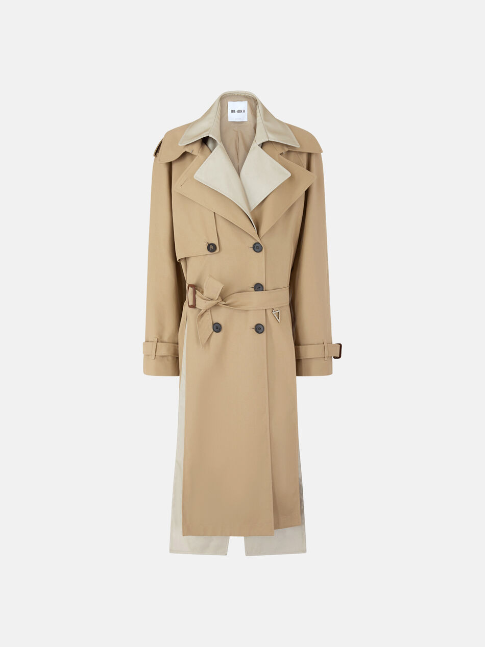 THE ATTICO Beige trench BEIGE 260WCC00091PLC003AA198
