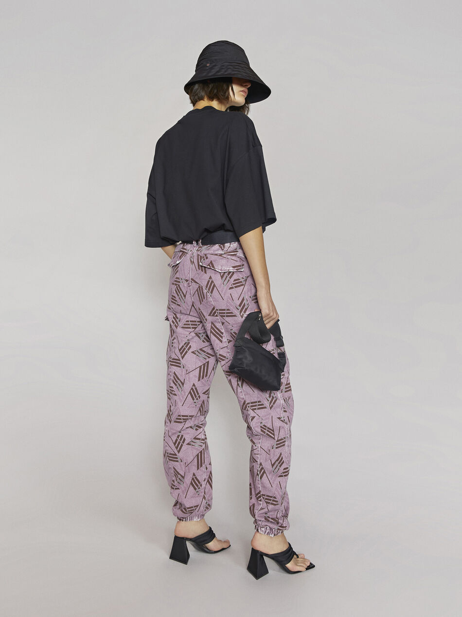 THE ATTICO "Cara" black t-shirt BLACK 212WCT50C023100