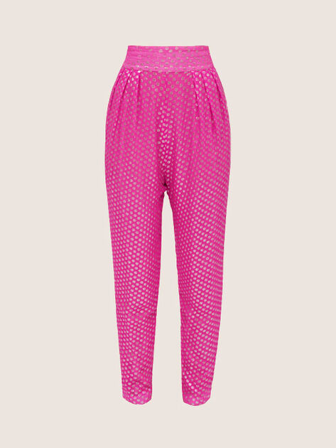 The Attico Pants Fuchsia And Silver FUCHSIA/SILVER 201WCX05S001075