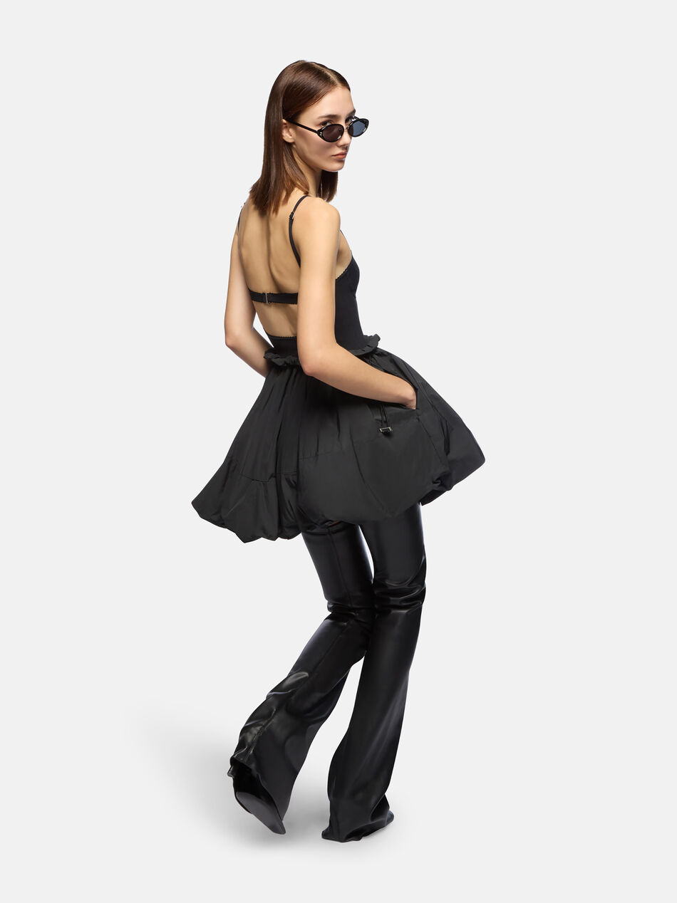 THE ATTICO Black mini dress Black 260WCA00460PLL011AA100