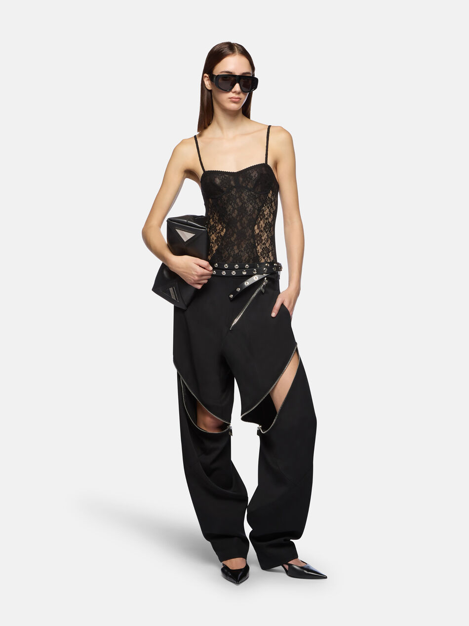 THE ATTICO Black long pant Black 260WCP00275WWW065AA100