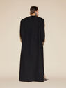 THE ATTICO Black long coat BLACK 246WCC58W051100