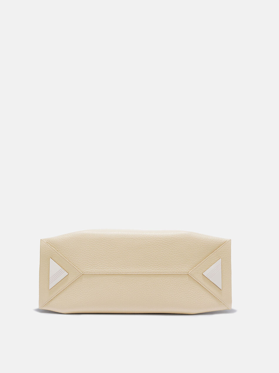 THE ATTICO ''La Passeggiata Medium'' sand top handle Sand 250WAH00054LBT117AA852